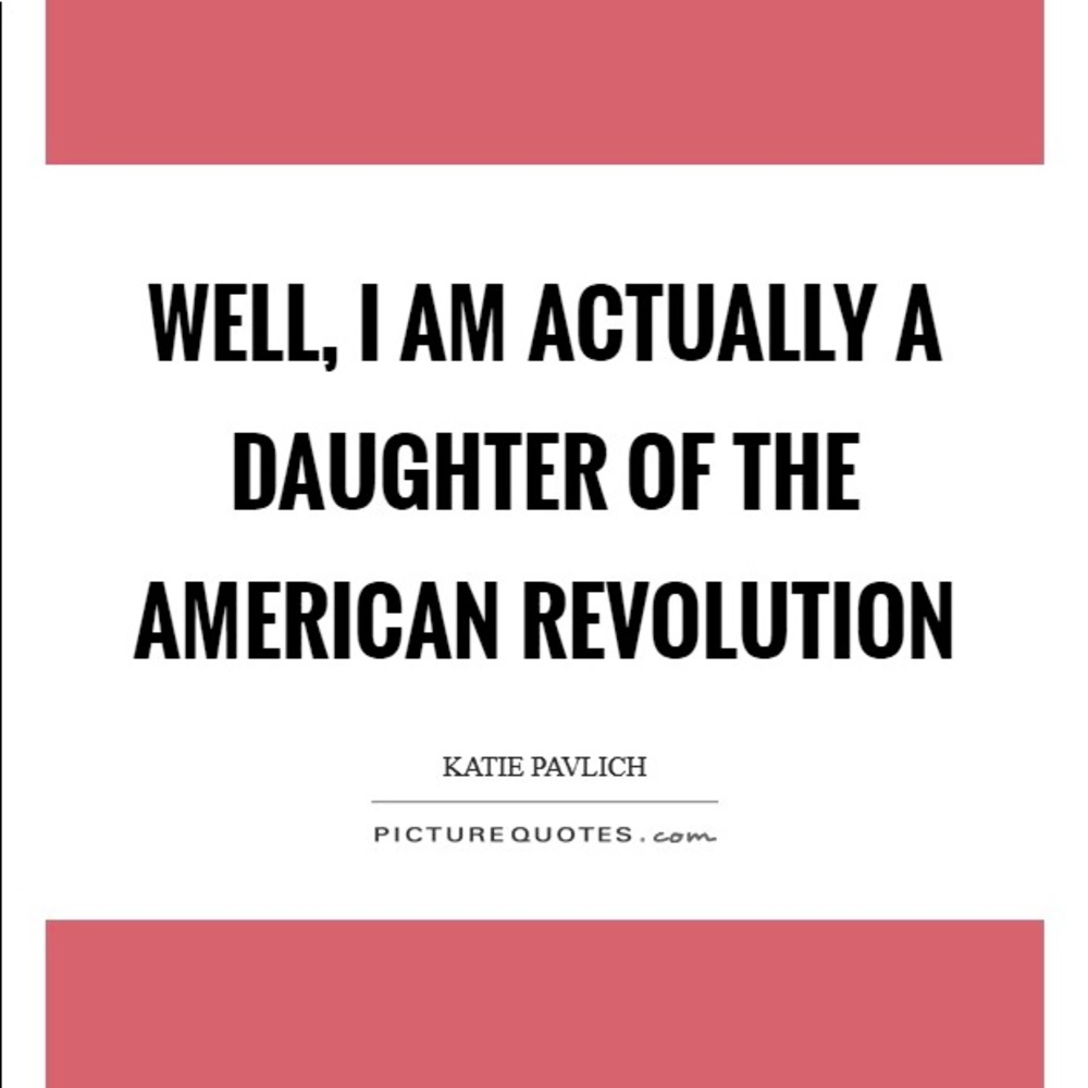 Daughter of the American Revolution